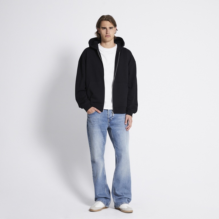 Boxy zip hoodie "Lindon"